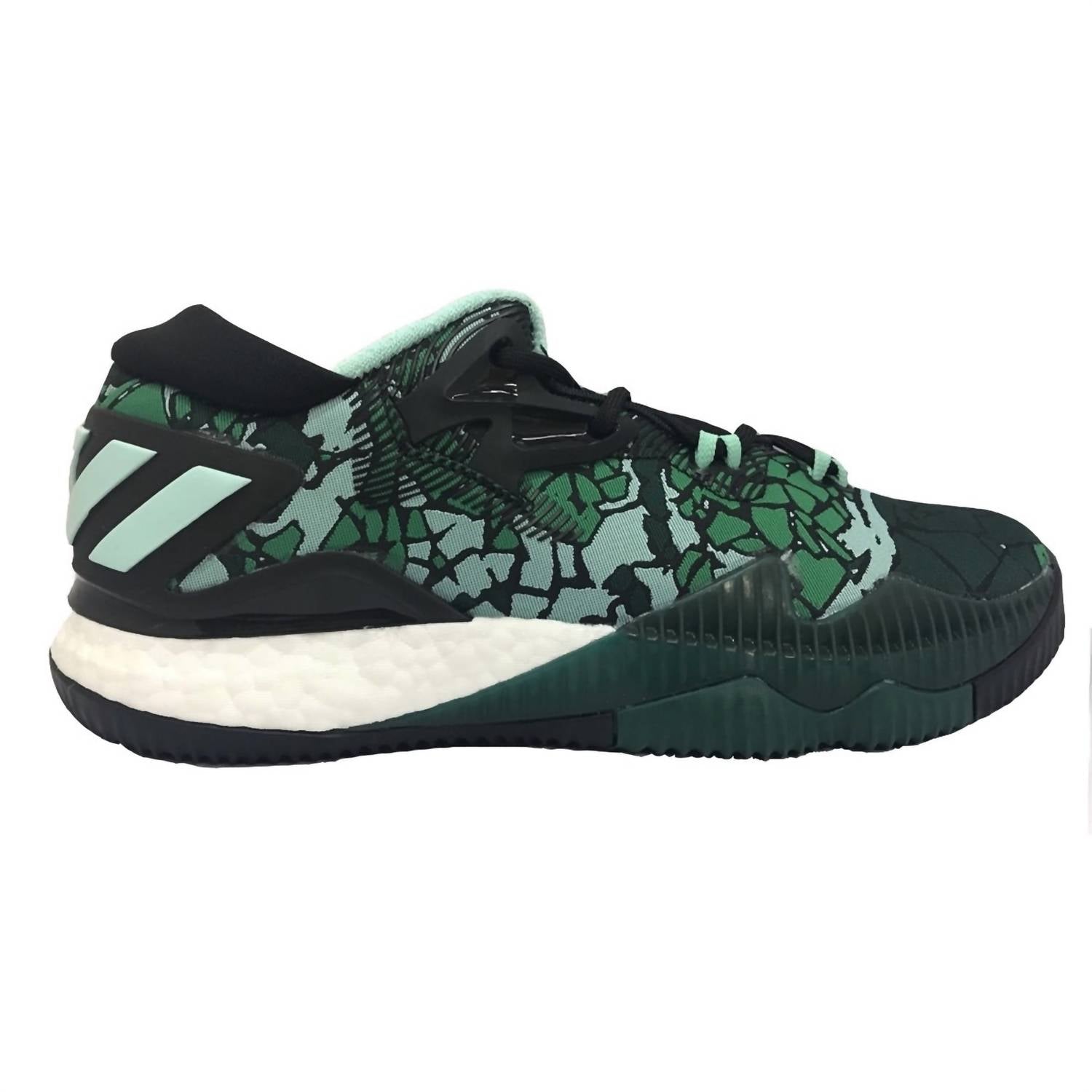 adidas Men's Sm Cl Boost Low Hallo Basketball Shoes in black - men's shoe - alternate view
