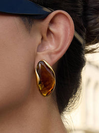Flanerie By Maiq - Women's Maélie Resin Drop Earrings
