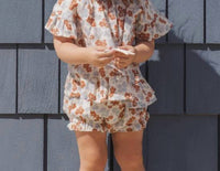 Rylee + Cru - Girls Butterfly Top + Bloomer Set