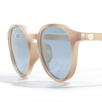 Sunski Women's Vallarta Polarized Sunglasses in bone tort arctic - women's accessory - alternate view
