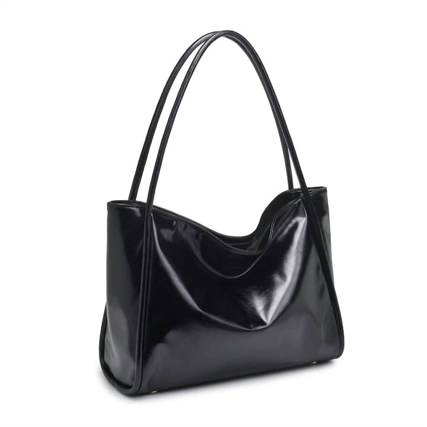Urban Expressions Women's Dolly Tote Bag in black - women's bag - detail view