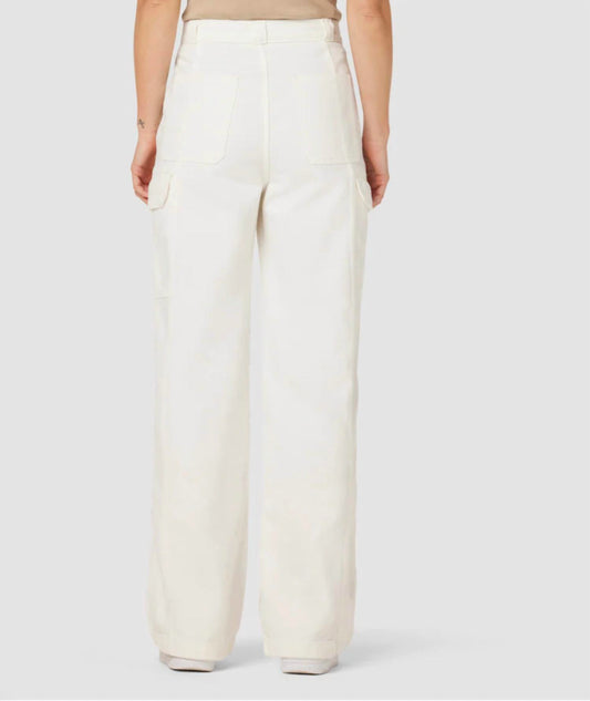 High Rise wide leg cargo