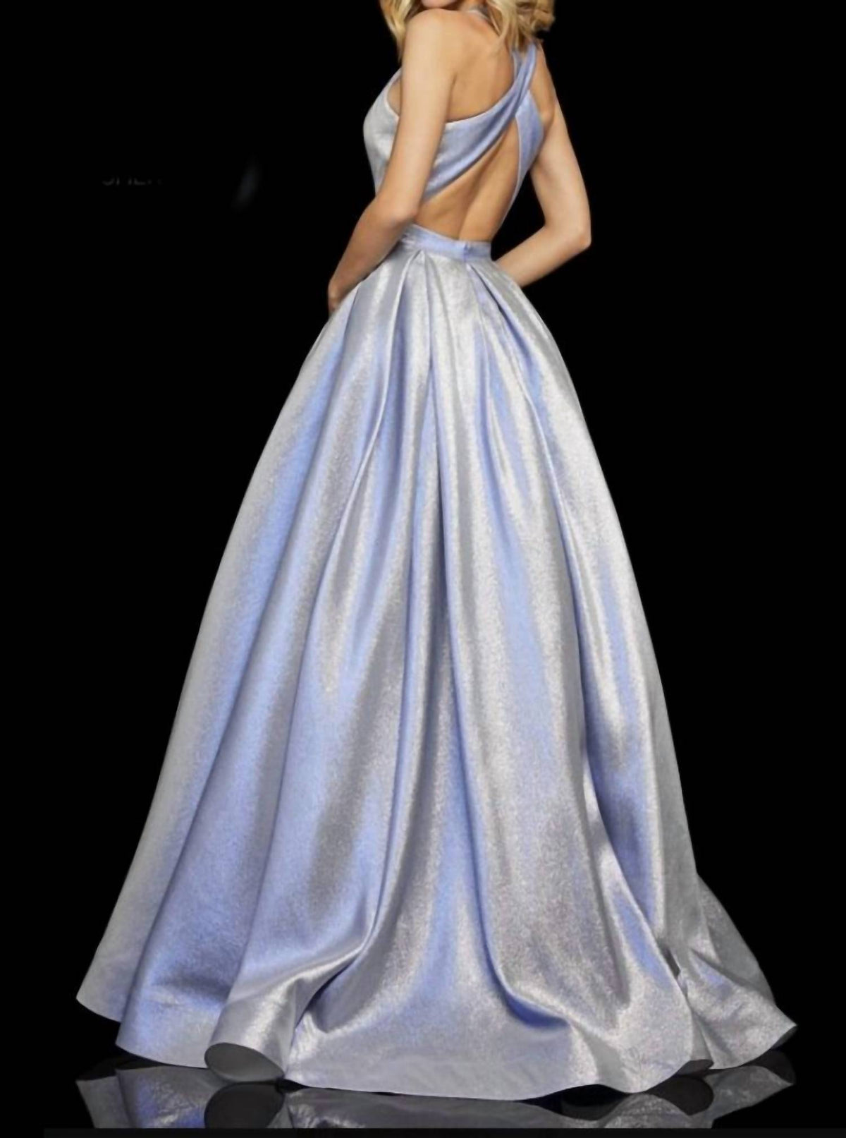 Sherri Hill - High Halter Neckline Ball Gown