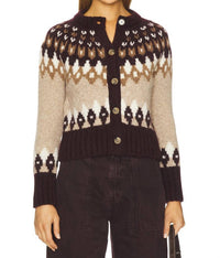 Veronica Beard - Christina Fairisle Cardigan