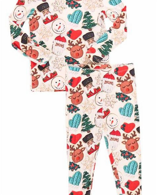 Pink Chicken - Kids Bamboo Pajama Set