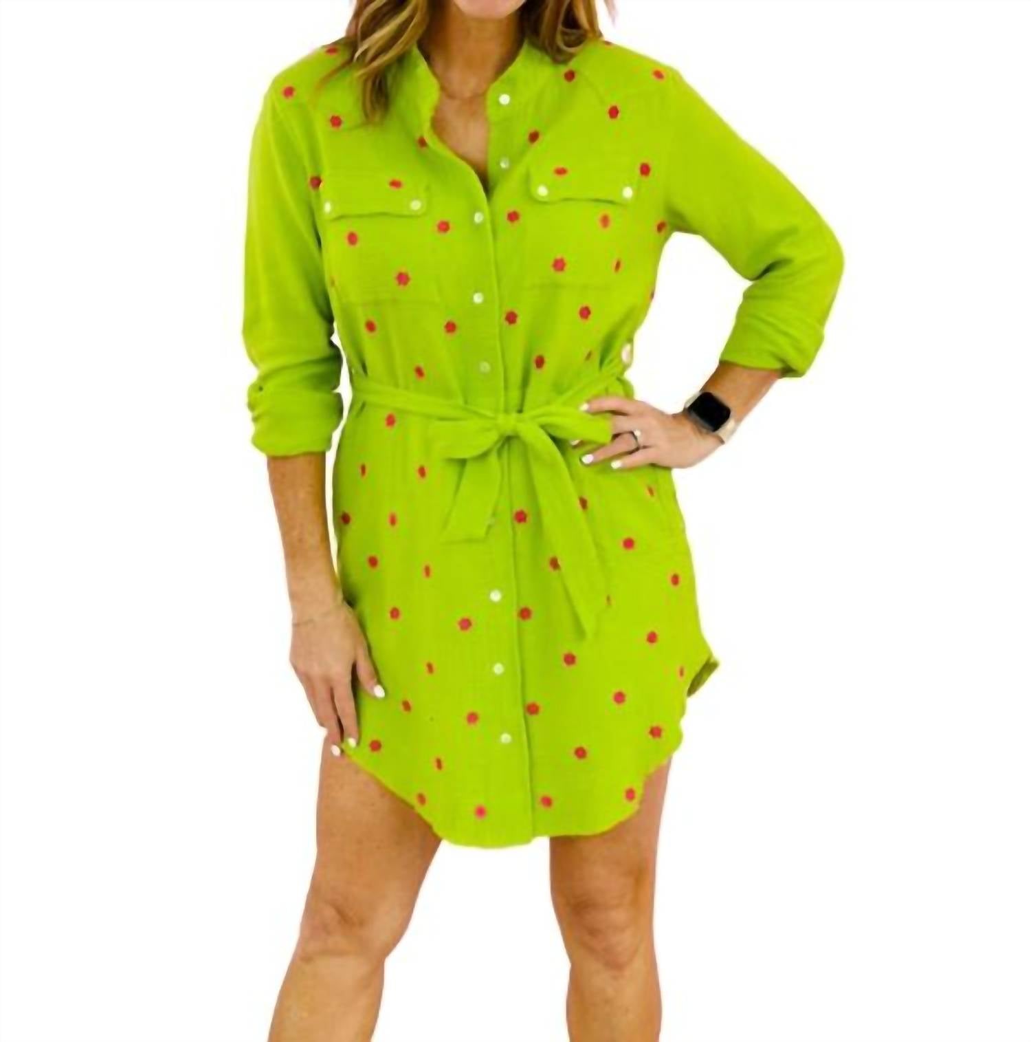 Ivy Jane - Eyelet Gauze Dress