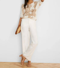 Nic + Zoe - Stamp Scoopneck Sweater