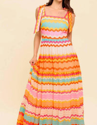 Flying Tomato - Colorful Show Stopper Dress