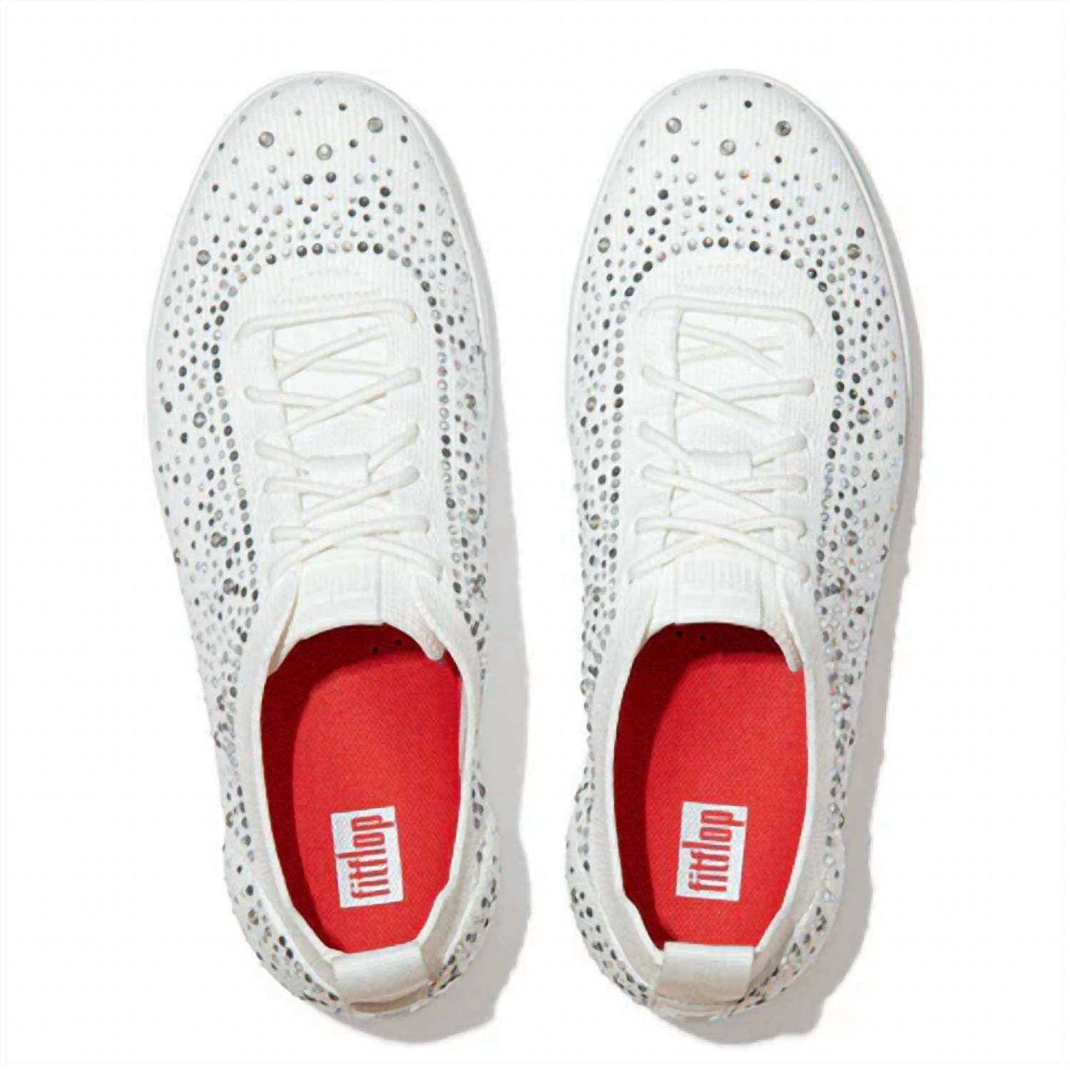 Fitflop - Women's Rally Ombre Crystal Knit Sneakers
