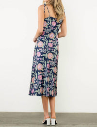 Thml - Tie Strap Print Slip Dress