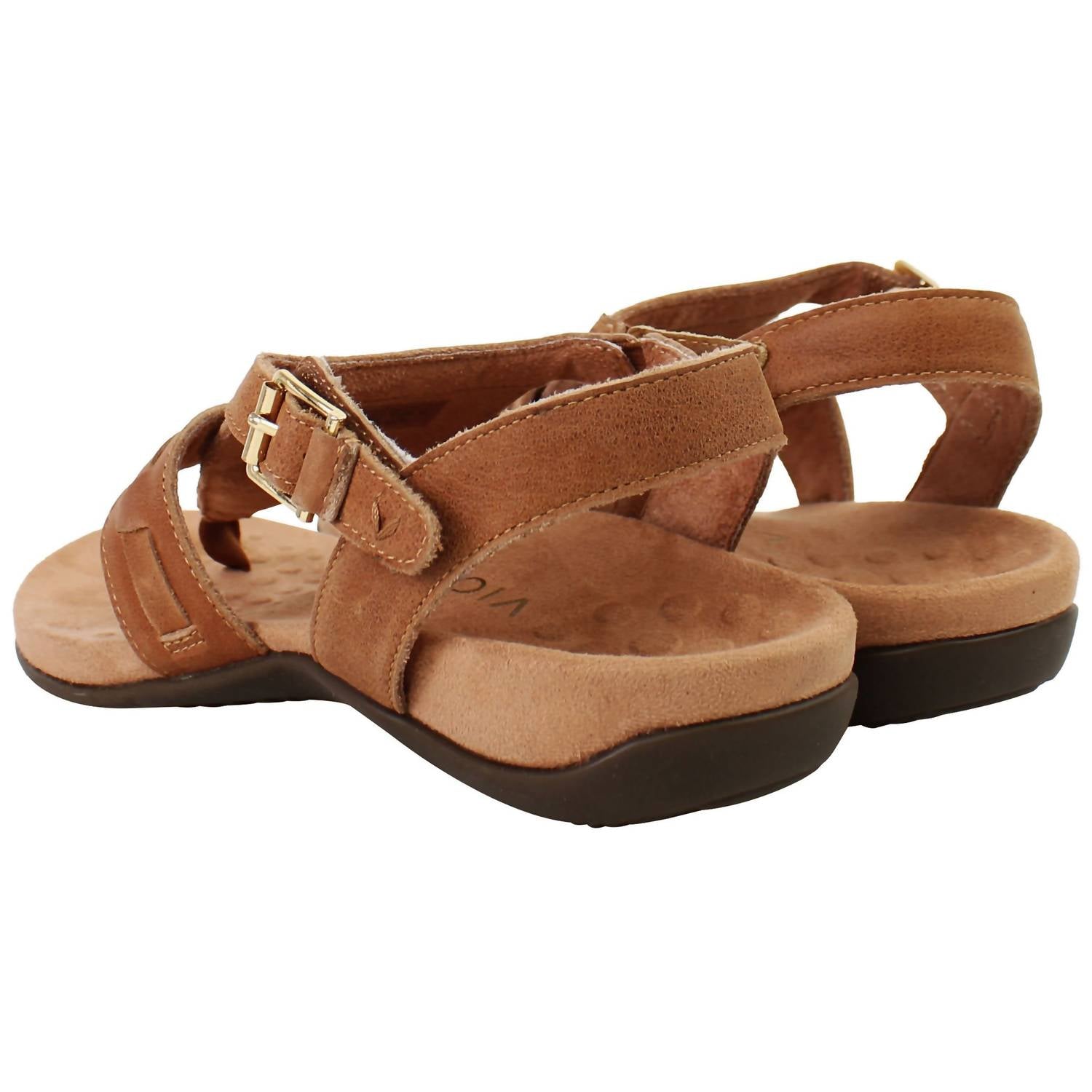 VIONIC Women's Lupe Orthotic Sandals in tan - women's sandal - alternate view