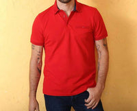 Eight X - Pocket Polo With Dot Trim