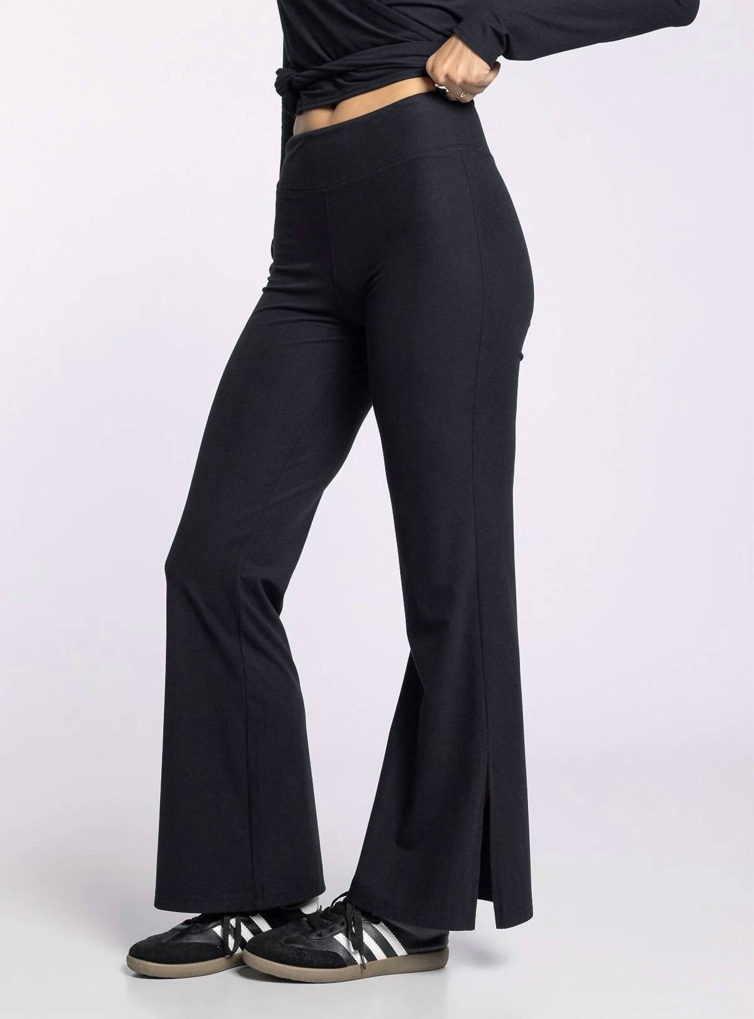 Thread & Supply Polina Pant in black - women's pants - alternate view