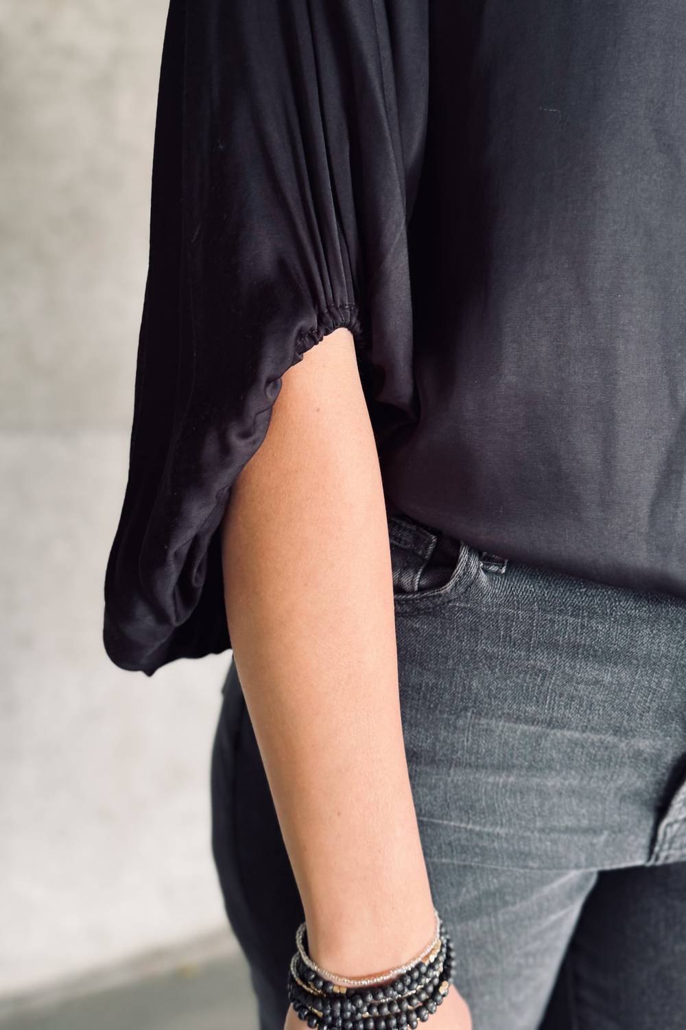 Esqualo - Volume Sleeve Blouse