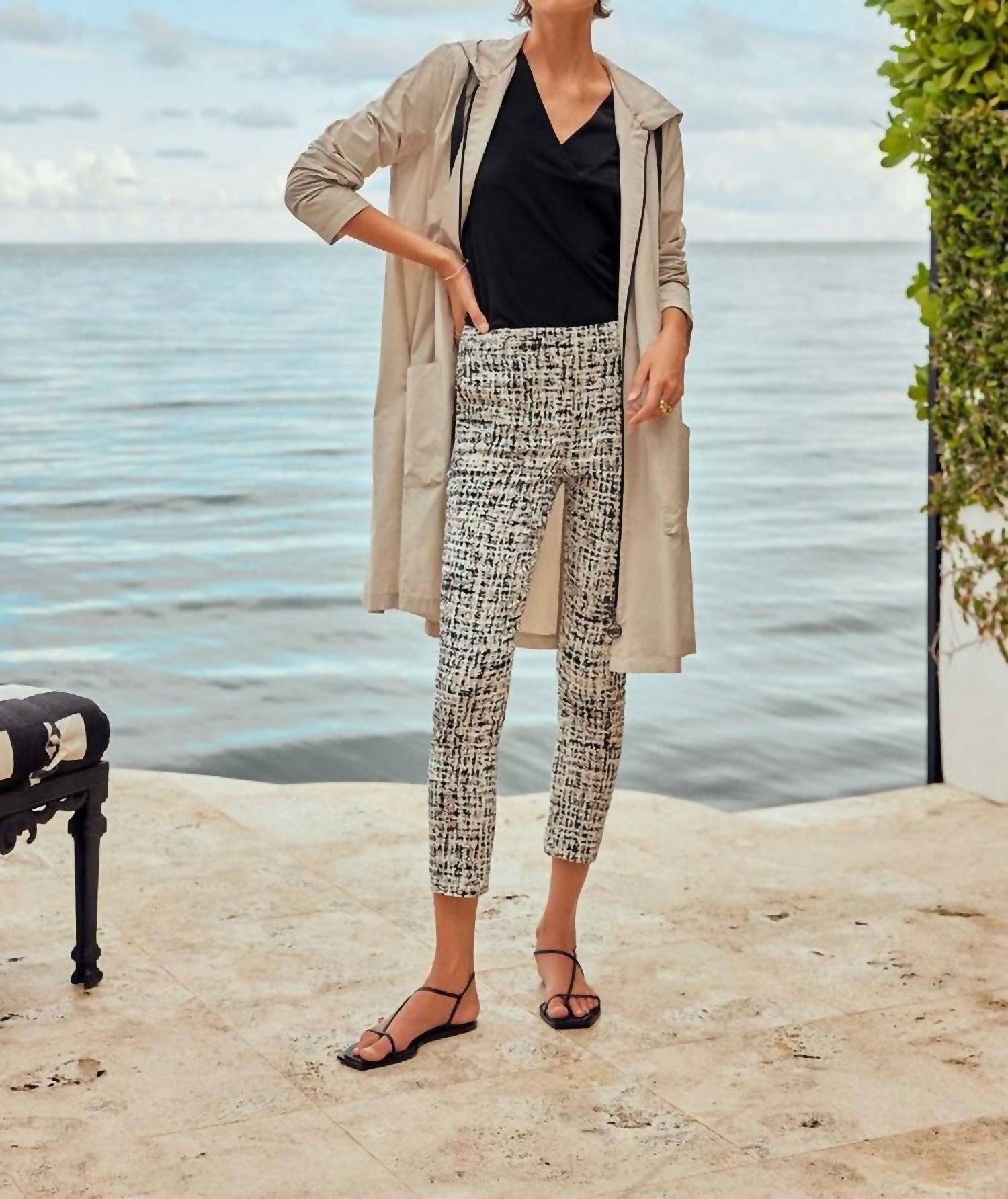 Joseph Ribkoff - Abstract Print Millennium Pull-On Pants