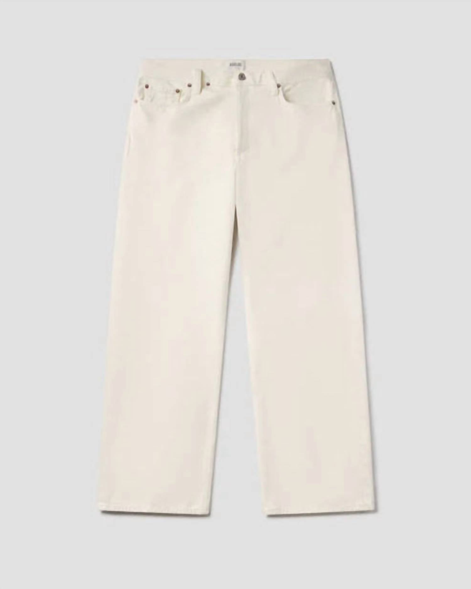 AGOLDE Women's Low Slung Baggy Jean in solar - women's pants - alternate view