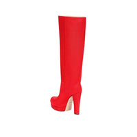 Gucci - Women's Ribbed Fabric Platform Boots