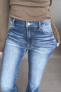 J21 Eleven - Rena Dark Wash High Rise Bootcut Jeans