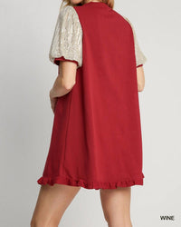 Umgee - Sequin Game Day Mini Dress