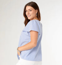 Coco + Carmen - Amy Top With Crochet Trim