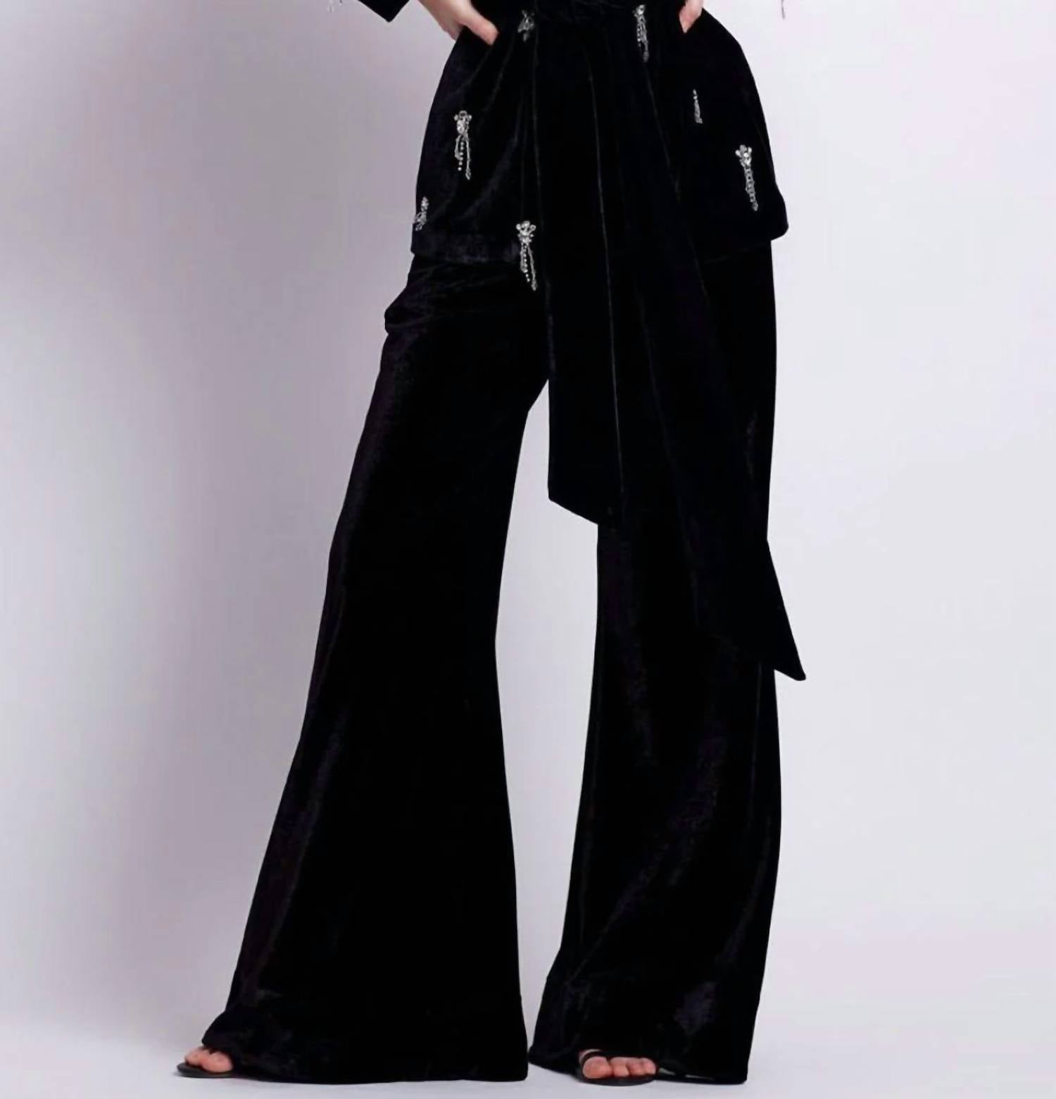 Patbo - Hand-beaded Velvet Kimono Jacket