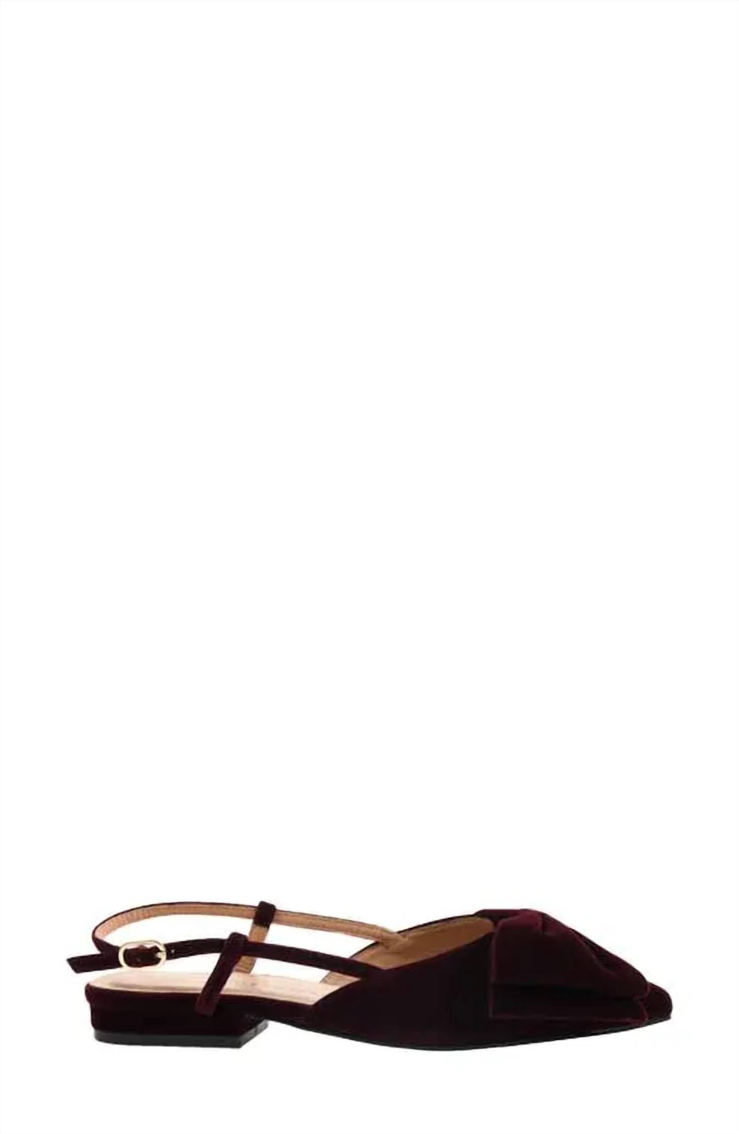 Chinese Laundry - Women's Harmony Velvet Slingback Flats
