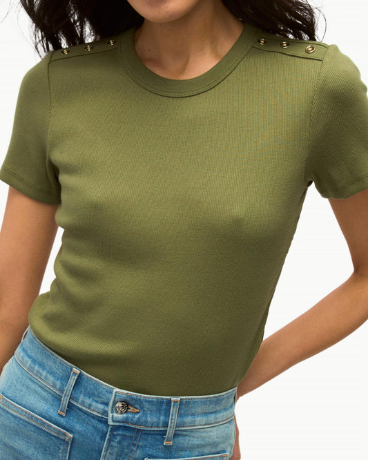 Veronica Beard - Draya Short Sleeve Tee