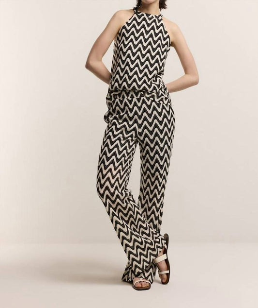 Summum - Zig Zag Crochet Pant