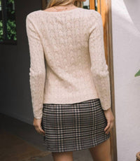 Skies Are Blue - Skyler Crochet Cardigan