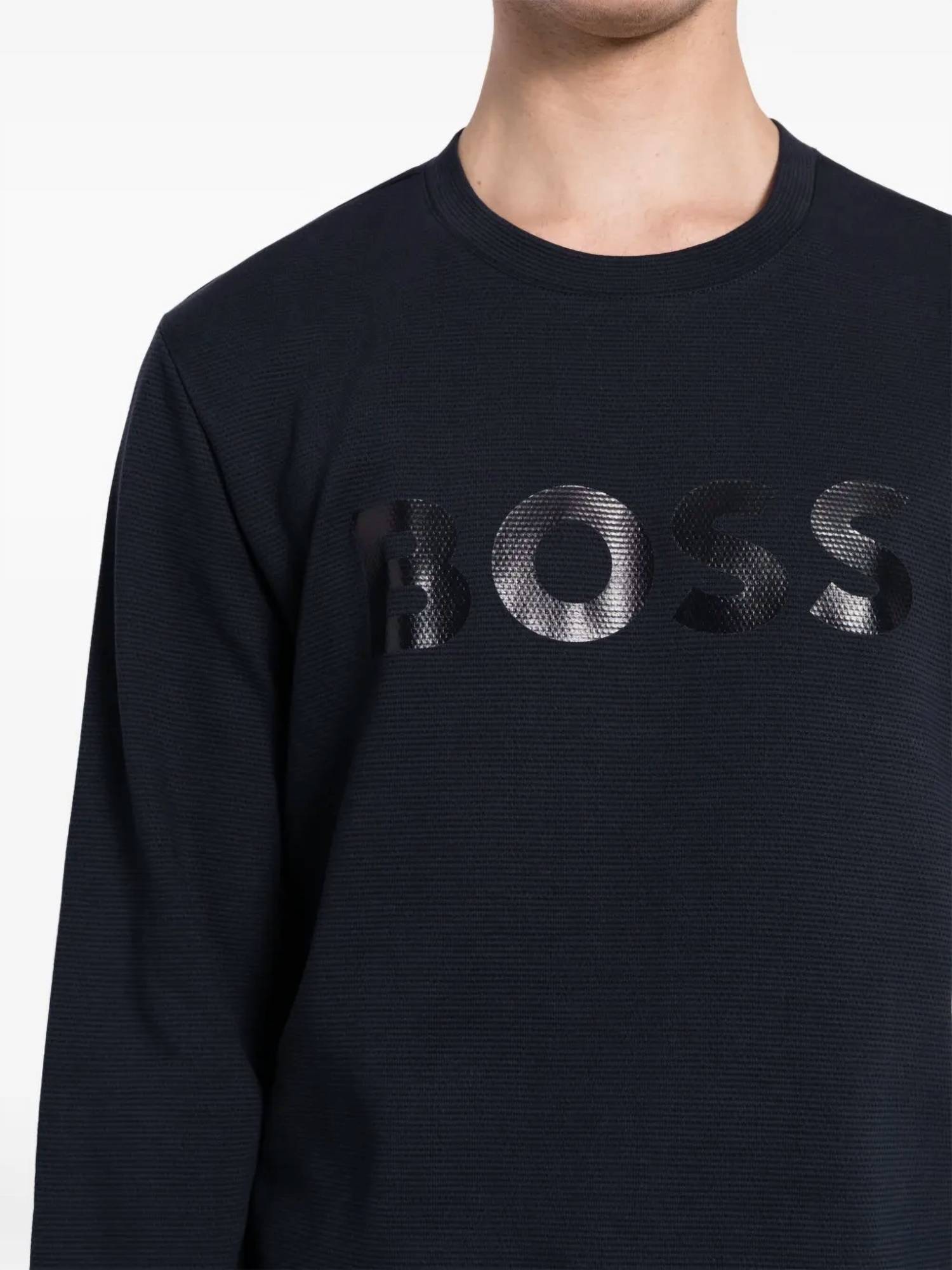 Hugo Boss - Salbo Mirror Cotton Sweatshirt
