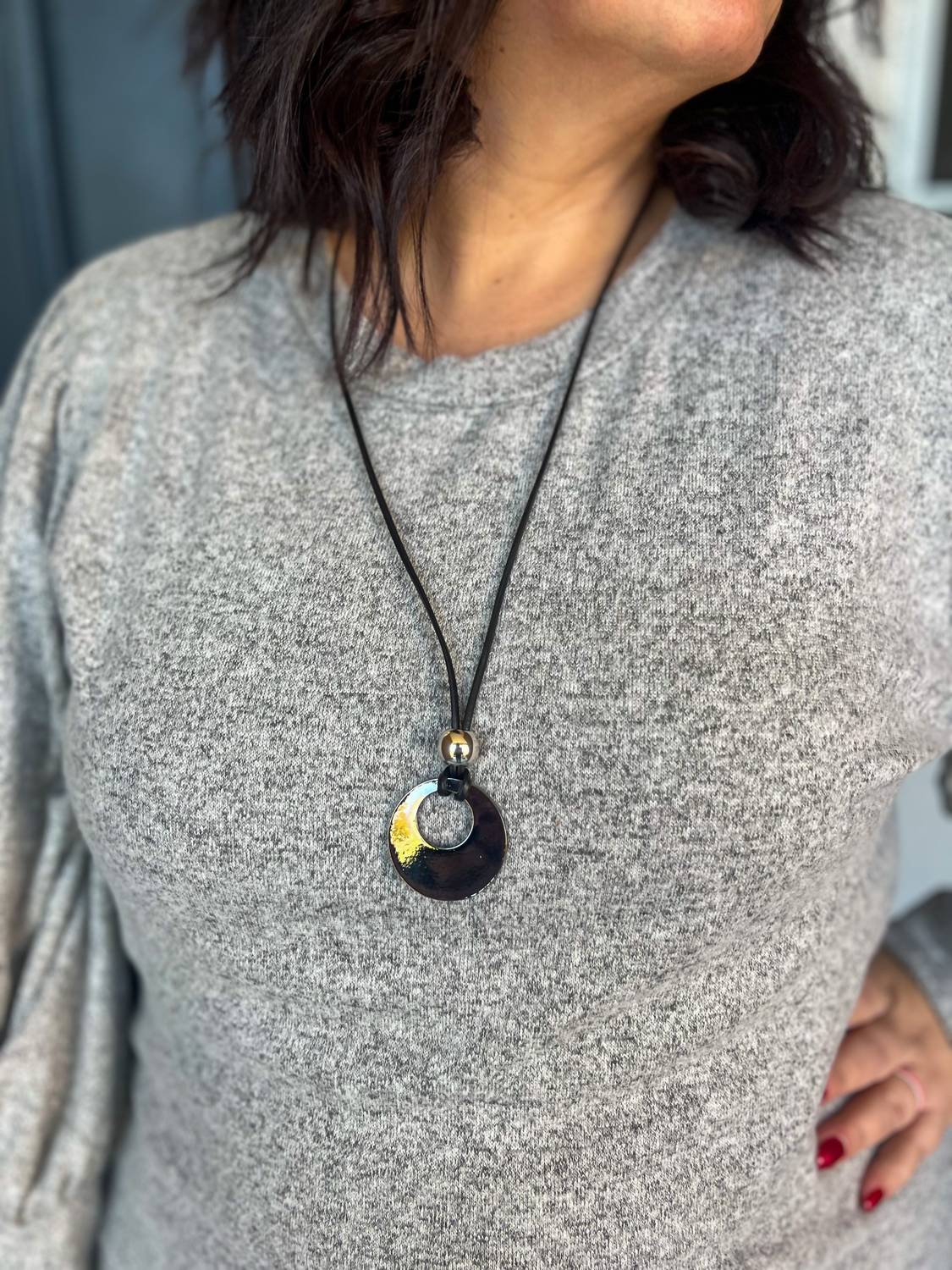Merekate - Women's Luxe Eclipse Necklace
