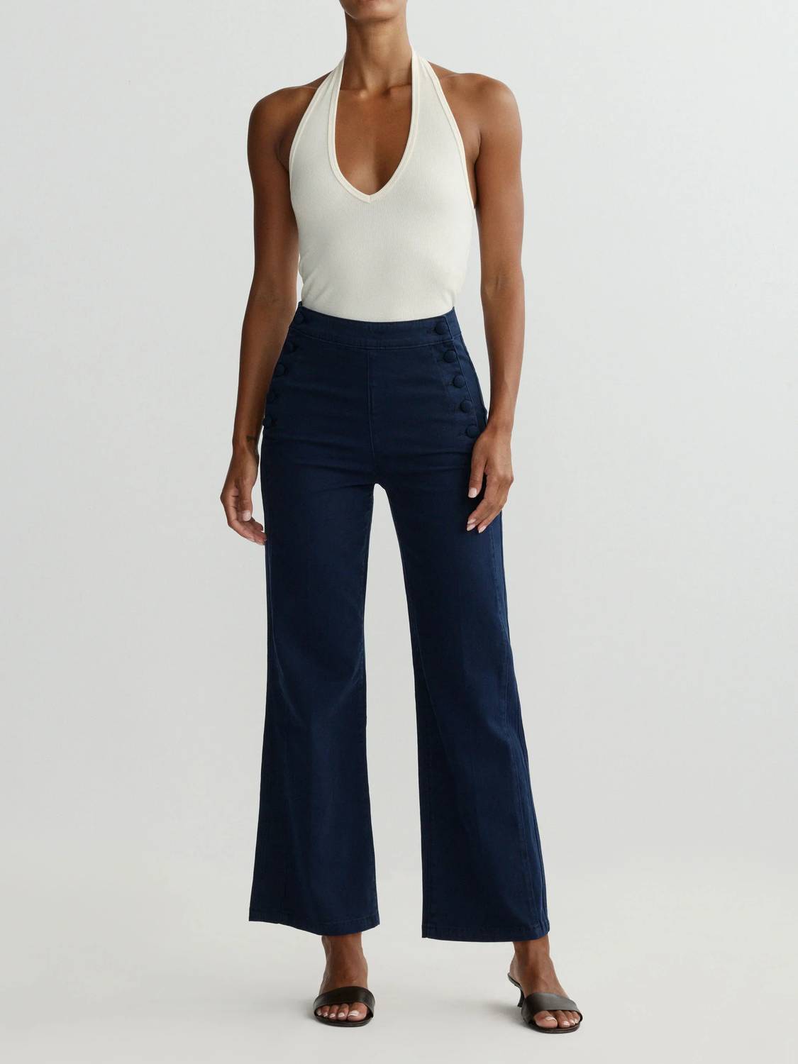 Dl1961 - Women'S - Karmine Refined Wide Leg High Rise 28" Jeans