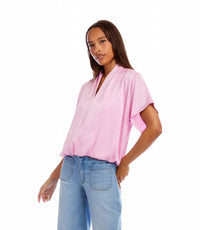 Karen Kane - Short Sleeve V-Neck Top