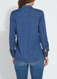 Lysse - Cataleya Crystal St Tencel Chambray Shirt