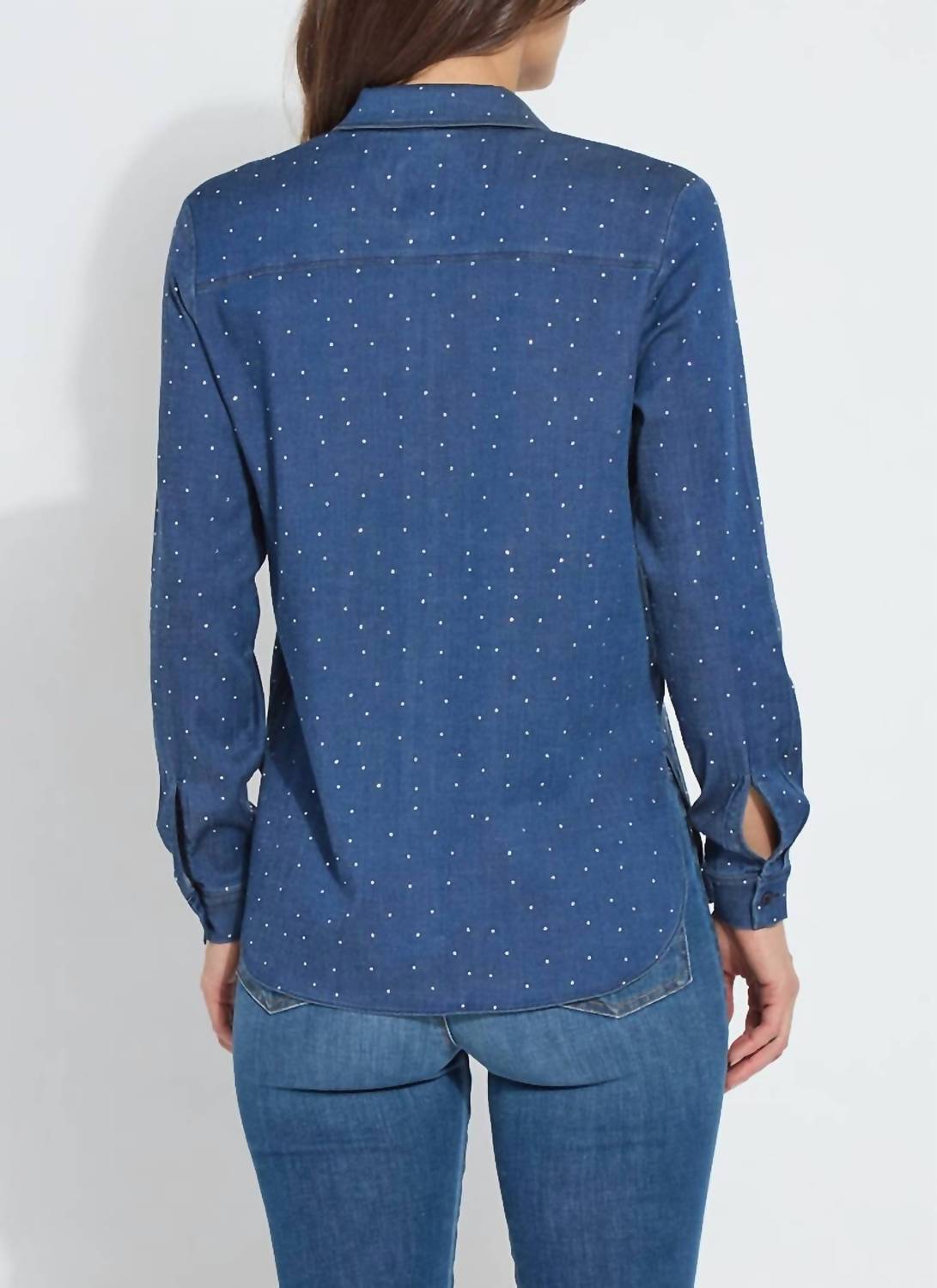 Lysse - Cataleya Crystal St Tencel Chambray Shirt