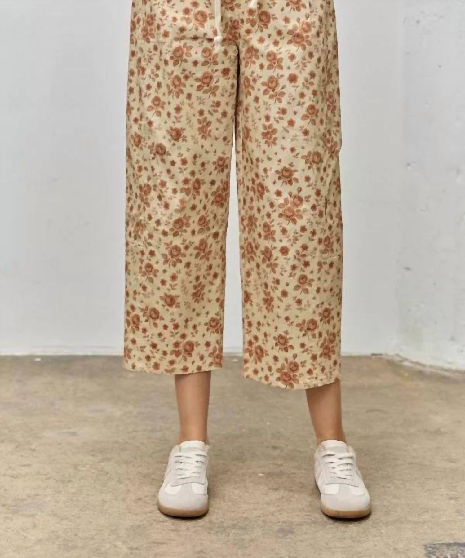 Polagram Flora Pants in peach - women's pants