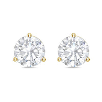 Diana M Jewels - 8.00 Cts Round Lab Grown Stud Earrings