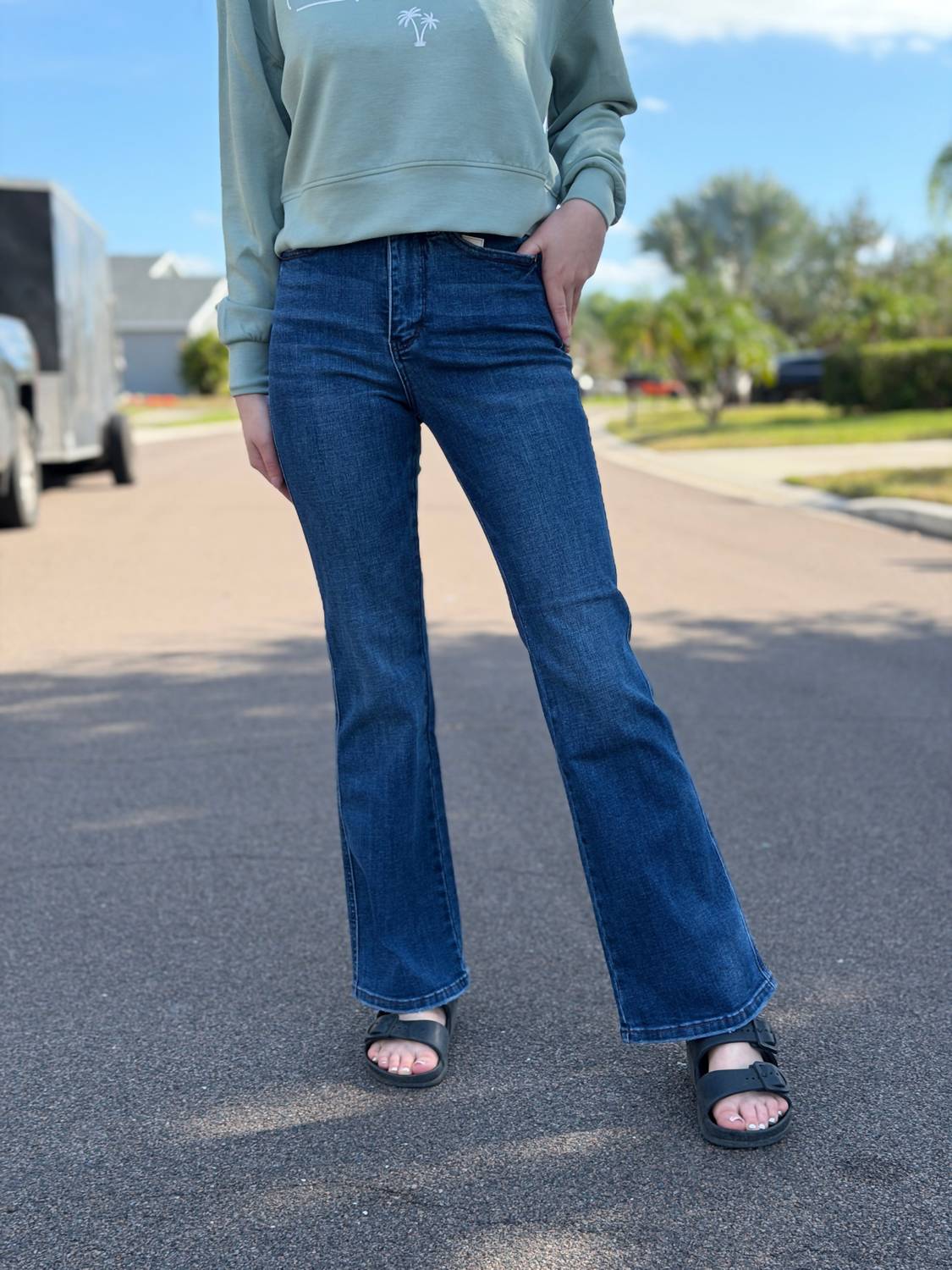 Judy Blue - Short Notice Bootcut Jeans