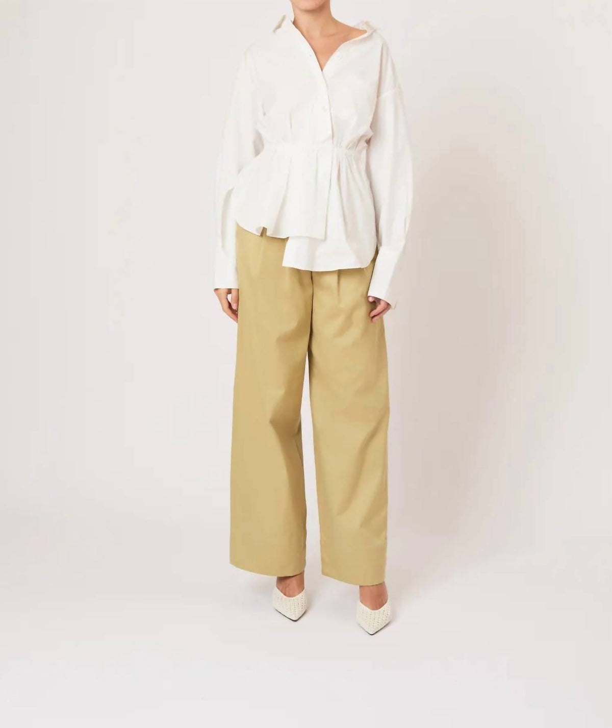 Rosie Assoulin - Falling Off the Shoulder Shirt