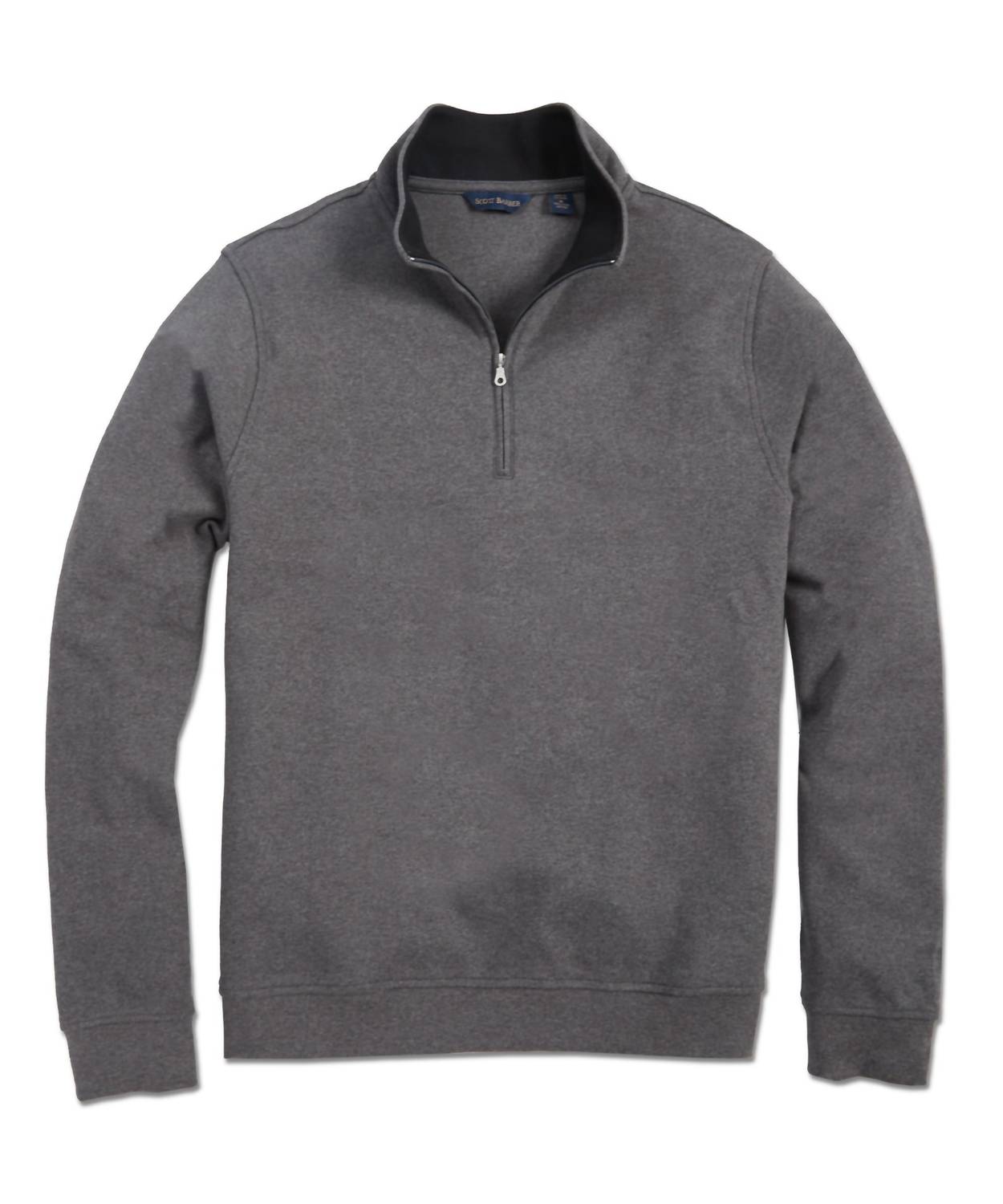 Scott Barber - Men's Pima Interlock Zip Mock