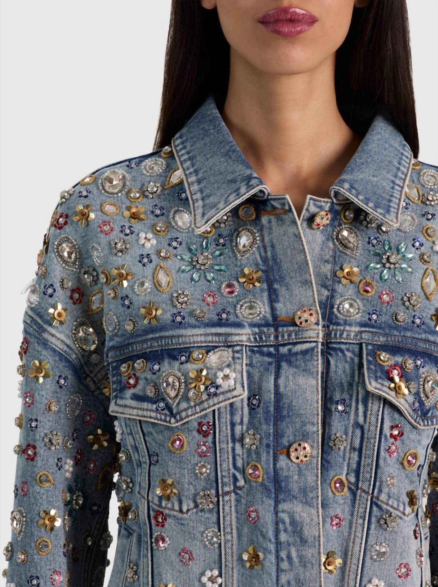 Alice + Olivia - Jesse Denim Jacket