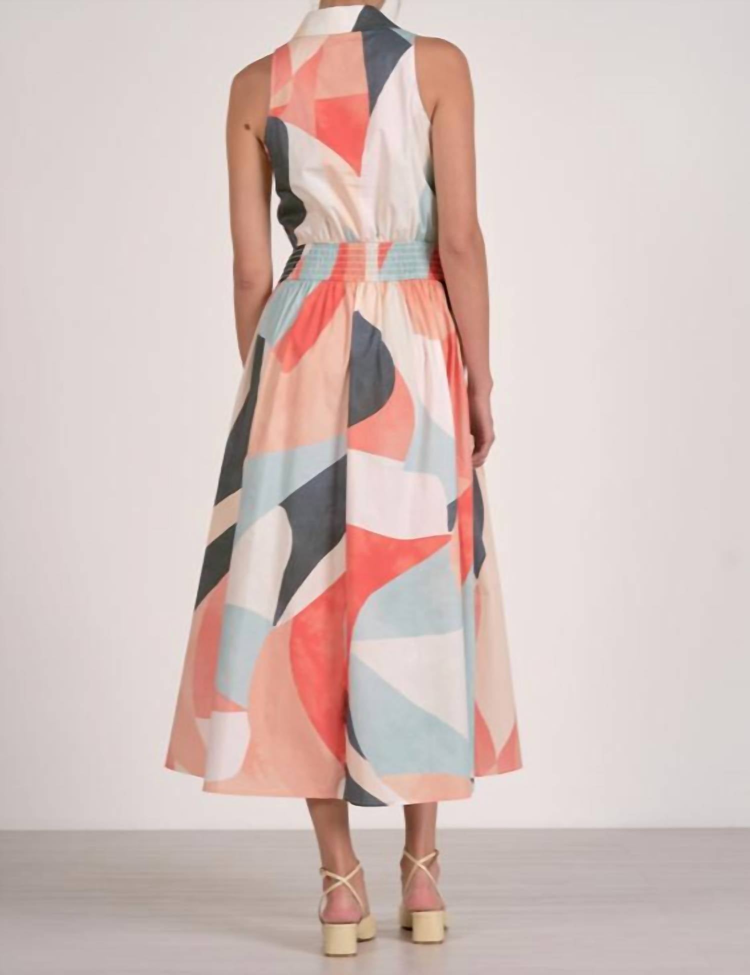 Elan - Maxi Collared Dress
