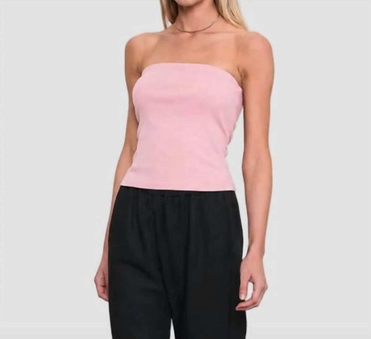 Enza Costa - Cotton Rib Bandeau Top