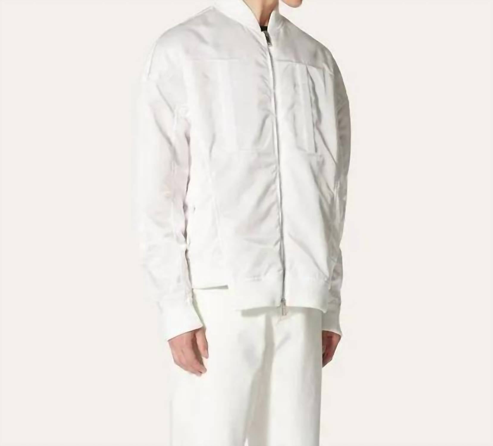 Valentino - Raised Vltn Bomber Jacket
