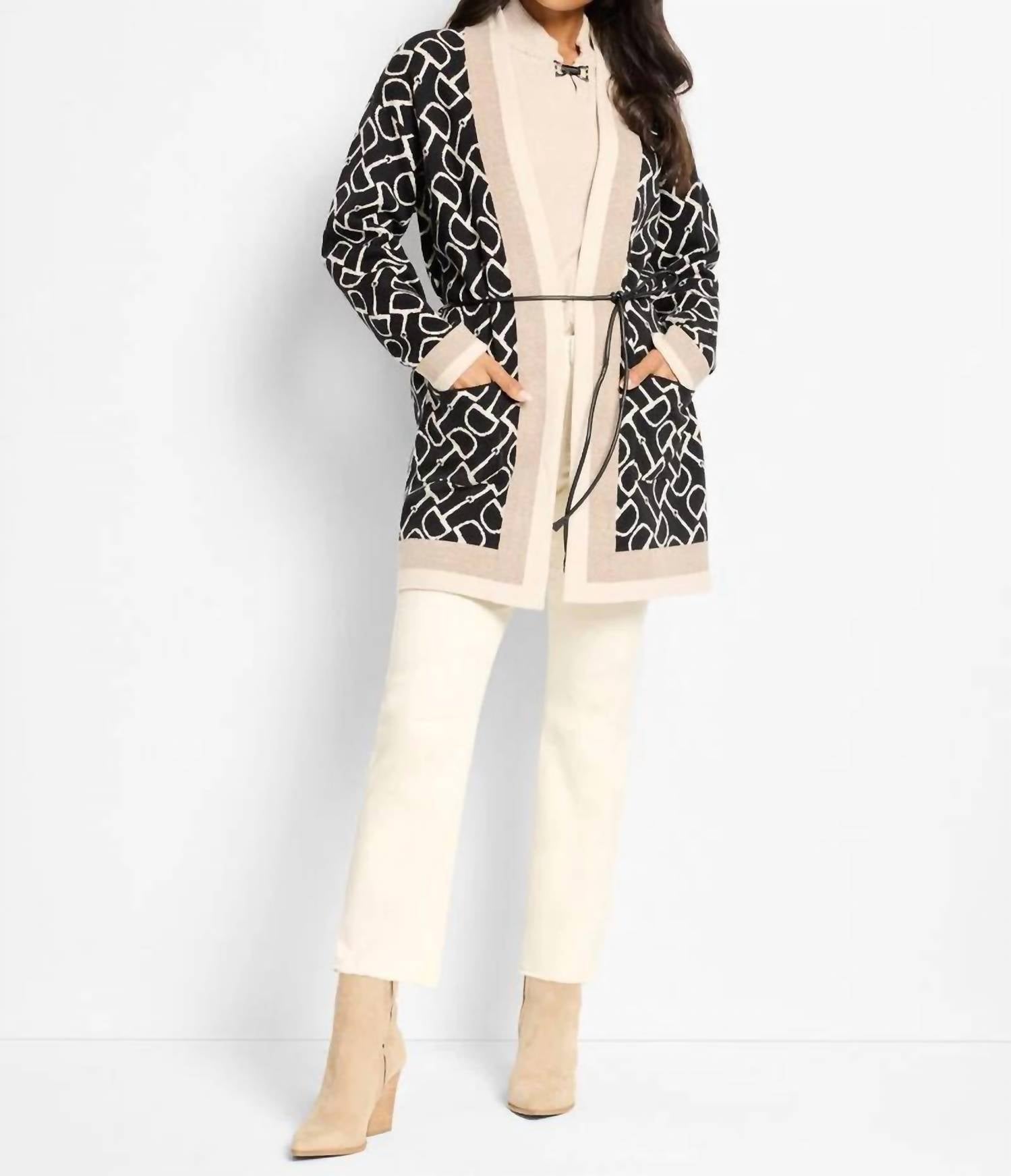 Nic + Zoe - Blythe Belted Equestrian Jacket