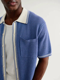 Wax London - Belle Knitted Polo Shirt