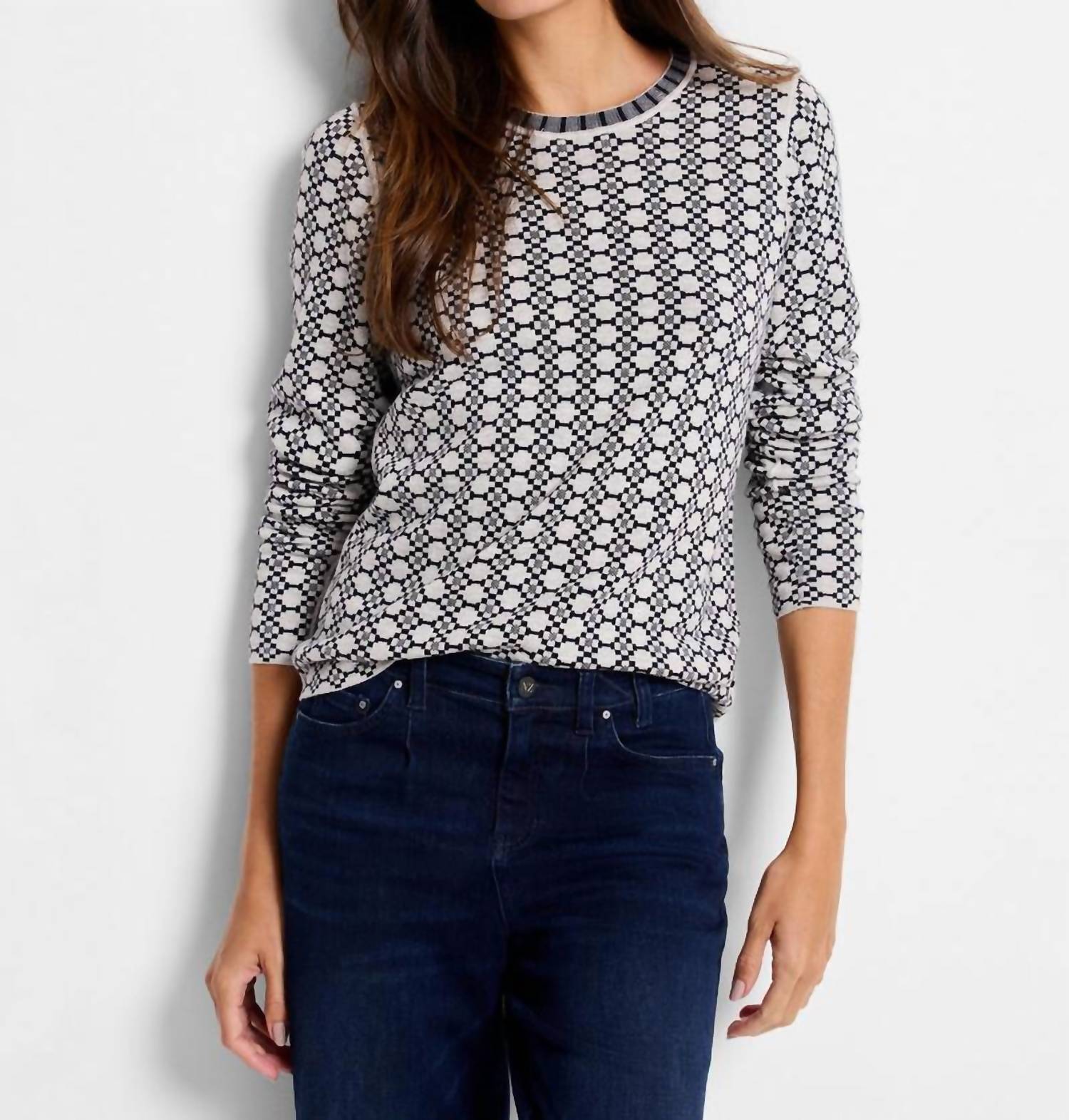 Nic + Zoe - Geo Reversible Sweater