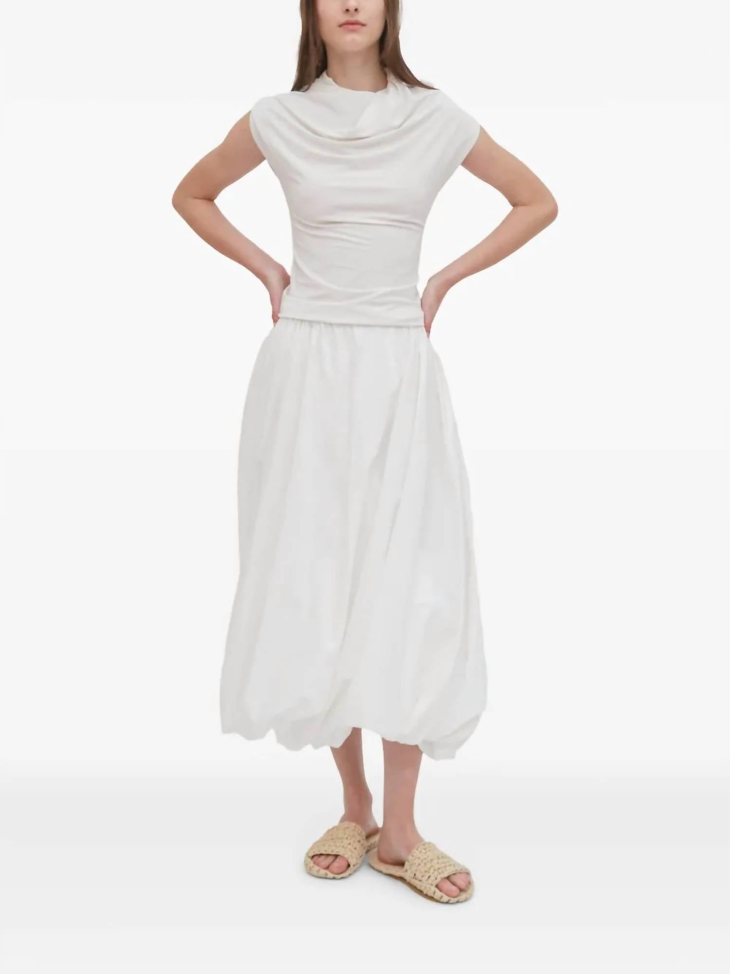 Rosetta Getty - Twist Front Shirt