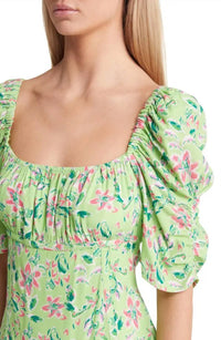 Wayf - Liv Floral Puff Sleeve Dress