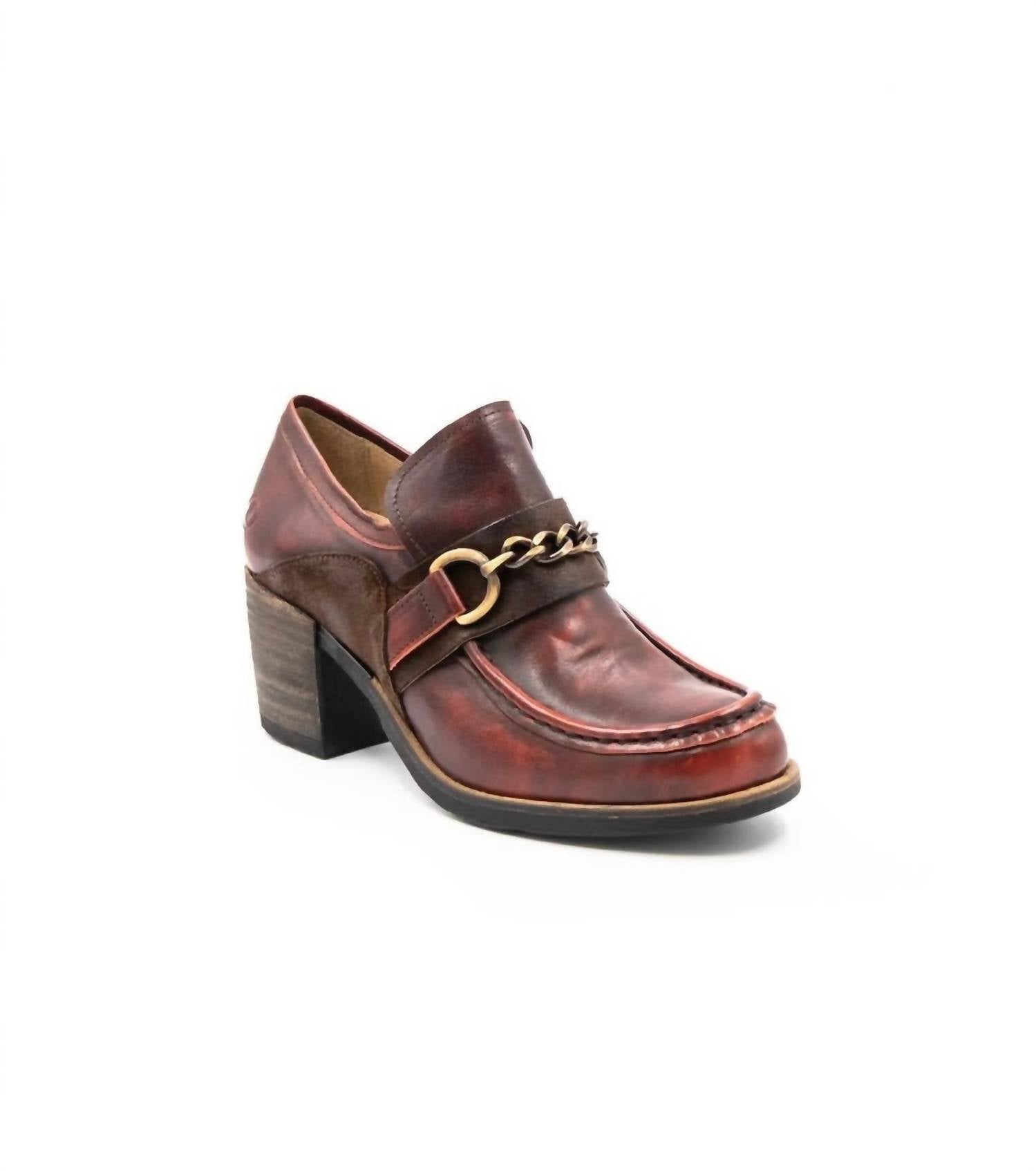 Casta - PALMER STACKED HEEL LOAFER